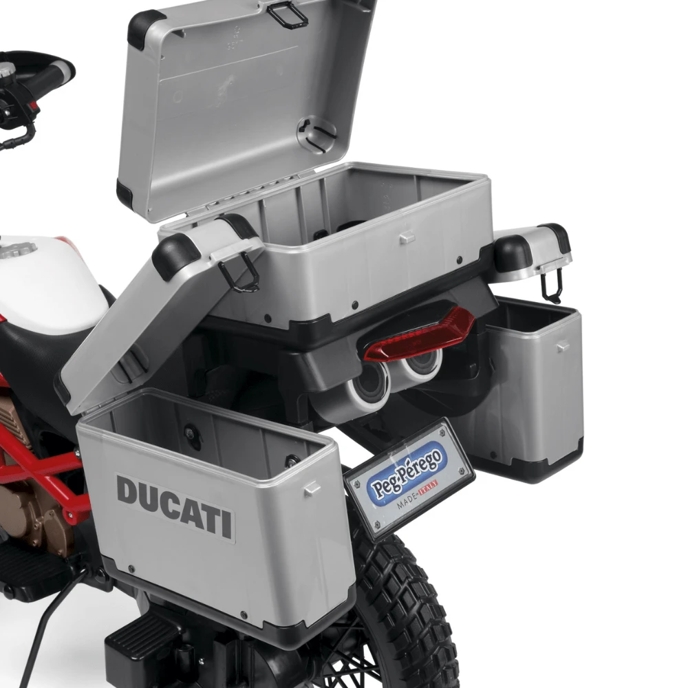 Peg Perego Ducati Enduro 12v Kids Ride-On Motorbike 5 Peg Perego Ducati Enduro 12v Kids Ride-On Motorbike - Image 5