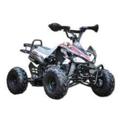 Motoworks 125cc Petrol-Powered 4-Stroke Sports Kids Quad Bike - Red