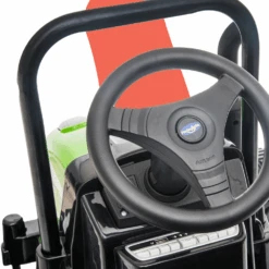 Oz Kids 12v Kids Electric Ride On Tractor With Tipper Trailer – Green -Kids Car Sales 12v kids ride on electric tractor with tipper trailer green 3