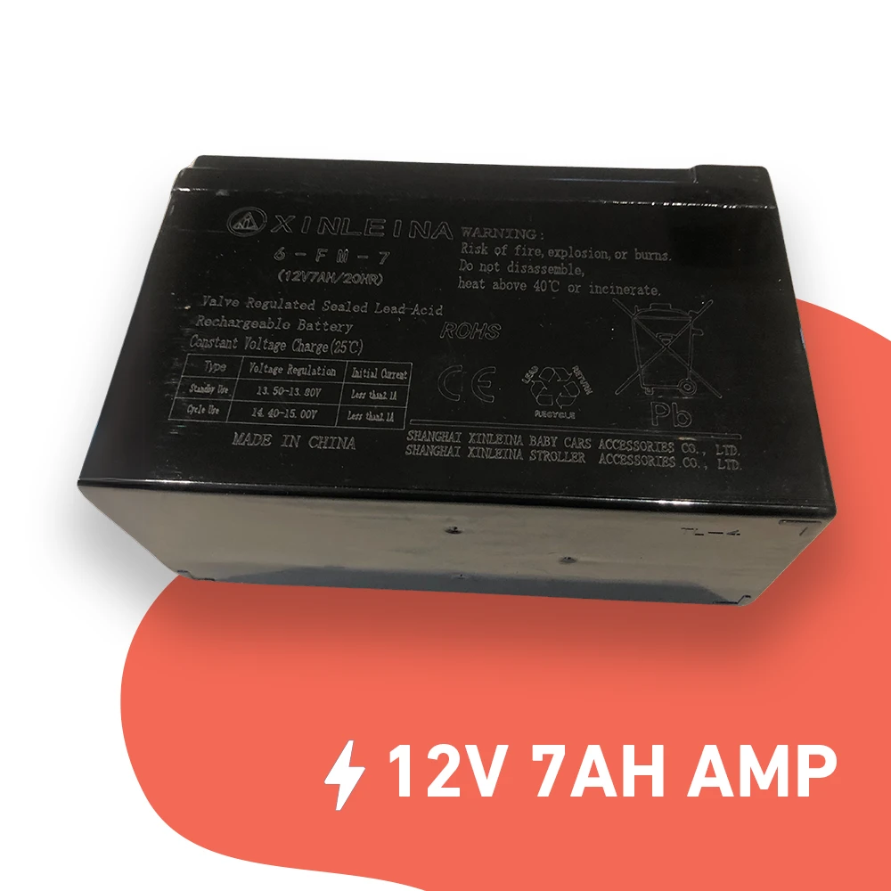 Kids Car Sales 12v 7Ah Ride On Battery 2 Kids Car Sales 12v 7Ah Ride On Battery - Image 2