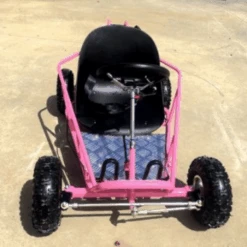 MJM 49cc Automatic 2-Stroke Kids Mini Go Kart - Pink