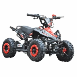 Motoworks 49cc Petrol Powered 2-Stroke Sports Kids Quad Bike - Red