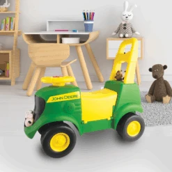 John Deere Sit-N-Scoot Push Activity Tractor -Kids Car Sales 2JohnDeereSitnScootActivityTractor