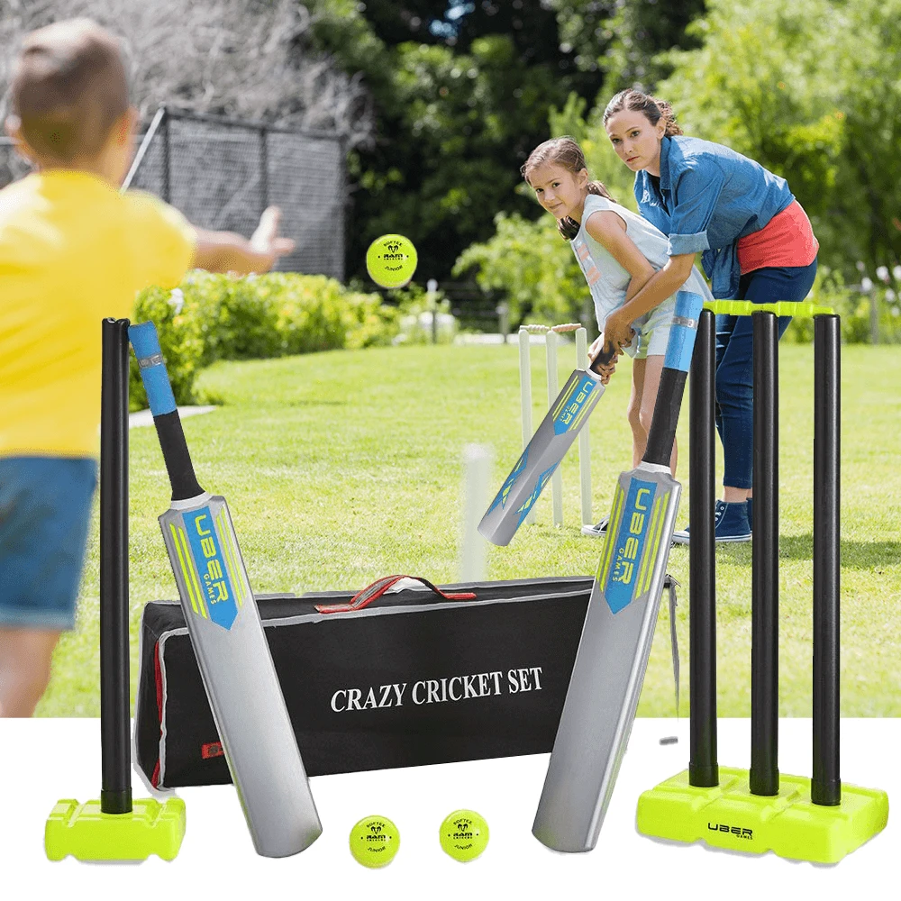Uber Crazy Cricket Set For Beach/Backyard Fun 2 Uber Crazy Cricket Set For Beach/Backyard Fun - Image 2
