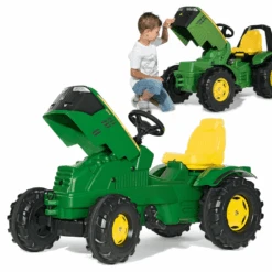 John Deere Rolly Farm Trac Premium 6210R Pedal Kids Ride-On 7 John Deere Rolly Farm Trac Premium 6210R Pedal Kids Ride-On -Kids Car Sales 3JohnDeereRollyFarmTracPremium6210R 1