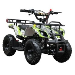 Motoworks 500w 36v Electric Farm Brushless Kids Quad Bike - Green