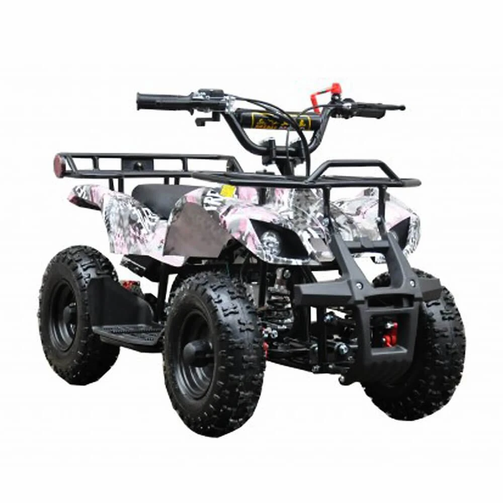 Motoworks 49cc Petrol Powered 2-Stroke Farm Kids Quad Bike - Pink 1 Motoworks 49cc Petrol Powered 2-Stroke Farm Kids Quad Bike - Pink