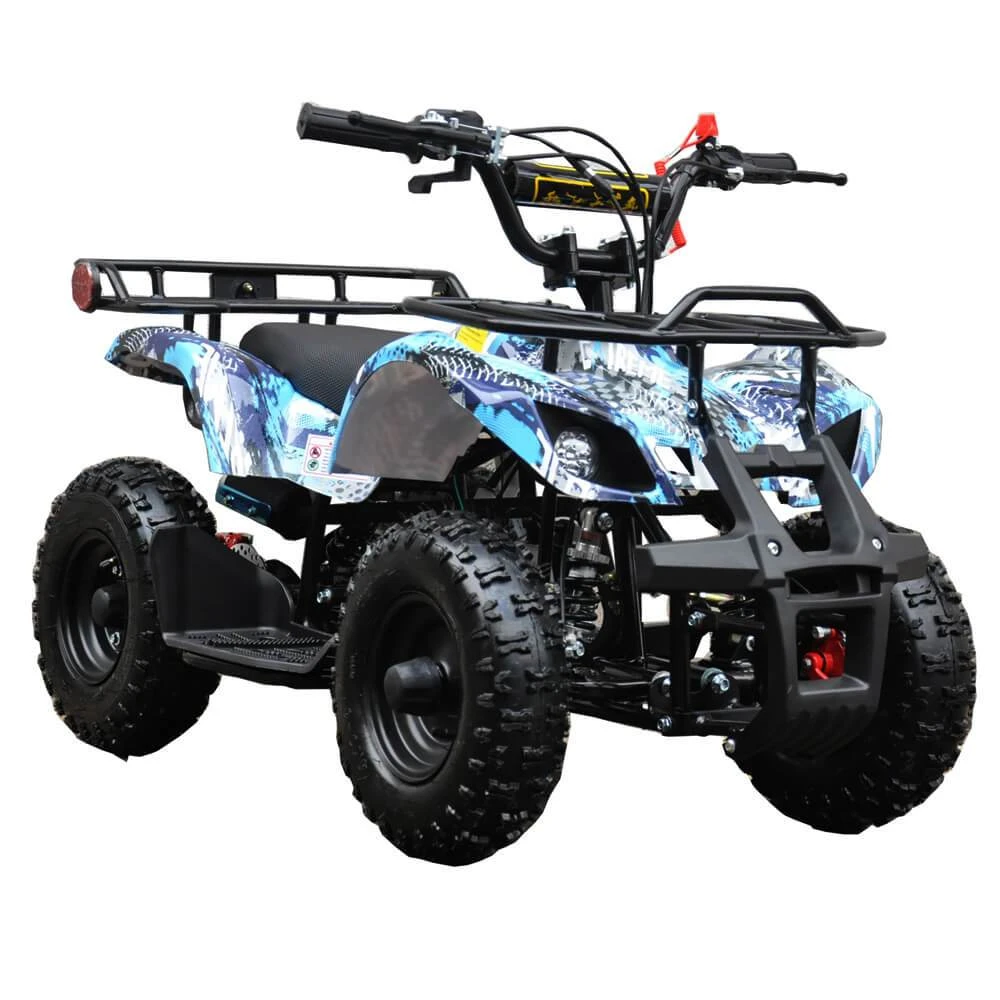 Motoworks 500w 36v Electric Farm Brushless Kids Quad Bike - Blue 2 Motoworks 500w 36v Electric Farm Brushless Kids Quad Bike - Blue - Image 2