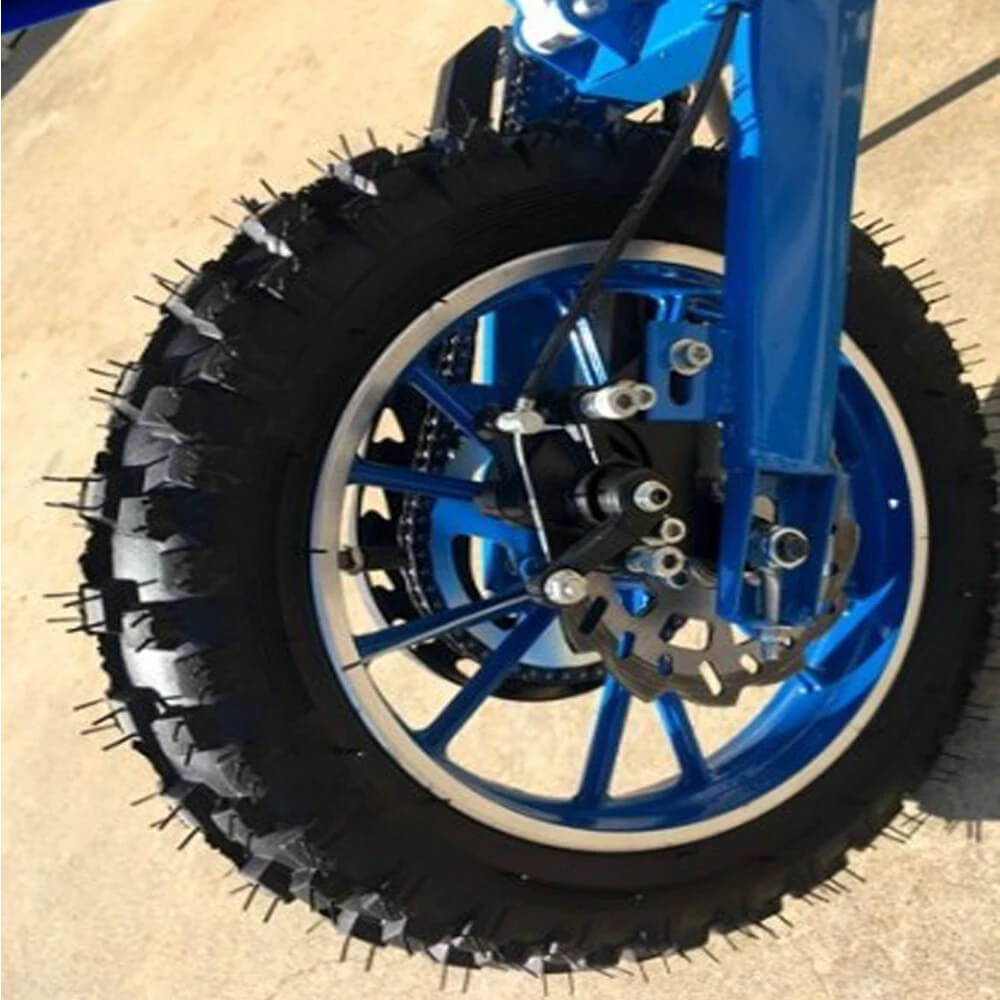 MJM 49cc Petrol Powered 2-Stroke Kids Dirt Bike - Blue 6 MJM 49cc Petrol Powered 2-Stroke Kids Dirt Bike - Blue - Image 6