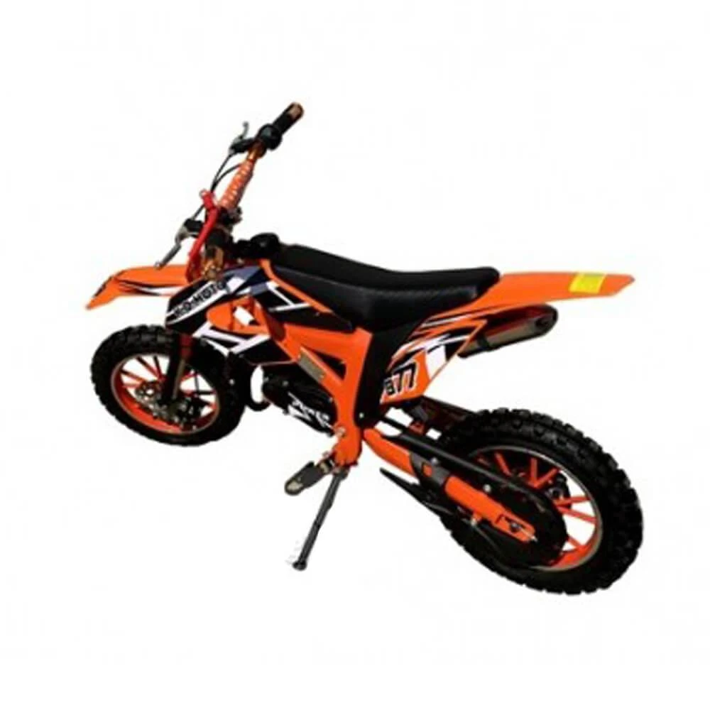 MJM 49cc Petrol Powered 2-Stroke Kids Dirt Bike - Orange 2 MJM 49cc Petrol Powered 2-Stroke Kids Dirt Bike - Orange - Image 2