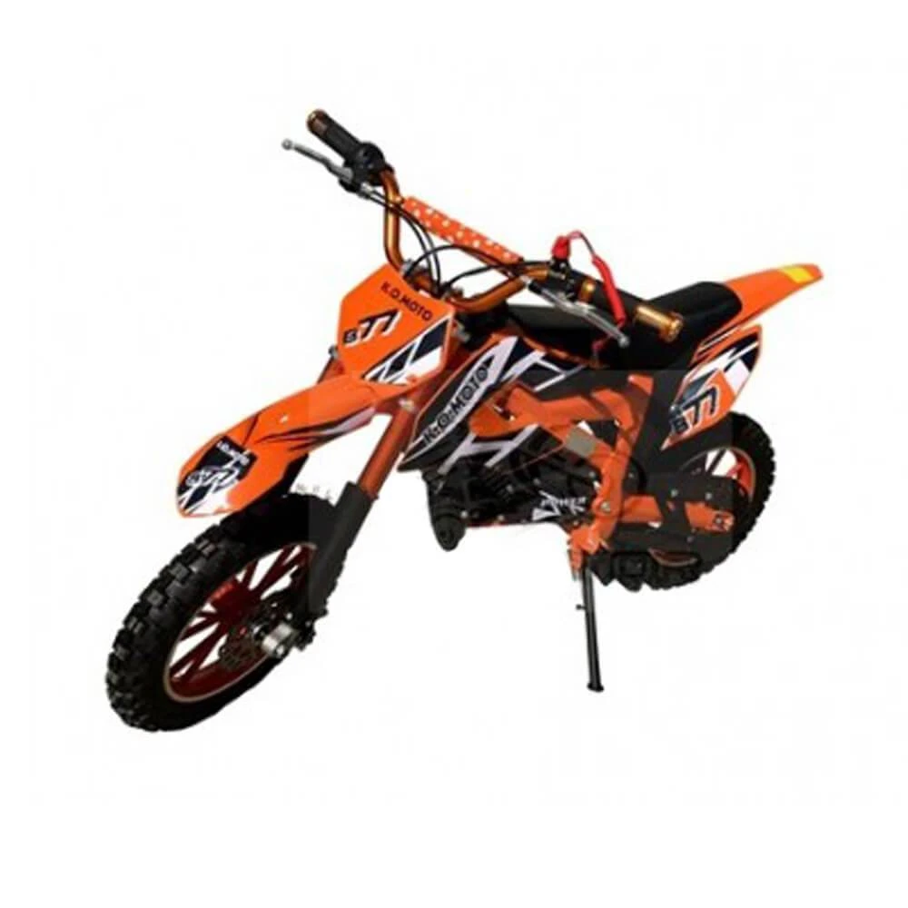 MJM 49cc Petrol Powered 2-Stroke Kids Dirt Bike - Orange 3 MJM 49cc Petrol Powered 2-Stroke Kids Dirt Bike - Orange - Image 3