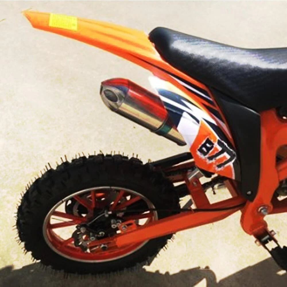 MJM 49cc Petrol Powered 2-Stroke Kids Dirt Bike - Orange 6 MJM 49cc Petrol Powered 2-Stroke Kids Dirt Bike - Orange - Image 6