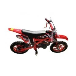 MJM 49cc Petrol Powered 2-Stroke Kids Dirt Bike - Red -Kids Car Sales 49cc mini motor dirt bike kids red4