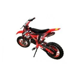MJM 49cc Petrol Powered 2-Stroke Kids Dirt Bike - Red -Kids Car Sales 49cc mini motor dirt bike kids red6 2