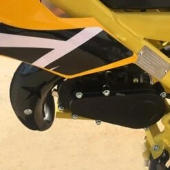 MJM 49cc Petrol Powered 2-Stroke Kids Dirt Bike - Yellow 11 MJM 49cc Petrol Powered 2-Stroke Kids Dirt Bike - Yellow -Kids Car Sales 49cc mini motor dirt bike kids yellow6