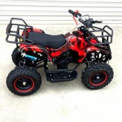 MJM 49cc Petrol Powered 2-Stroke Farm Kids ATV Quad Bike - Red 12 MJM 49cc Petrol Powered 2-Stroke Farm Kids ATV Quad Bike - Red -Kids Car Sales 49cc mini quad bike atv buggy kids red1