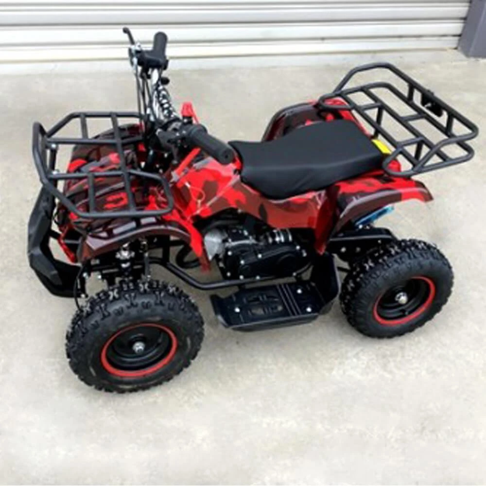 MJM 49cc Petrol Powered 2-Stroke Farm Kids ATV Quad Bike - Red 5 MJM 49cc Petrol Powered 2-Stroke Farm Kids ATV Quad Bike - Red - Image 5