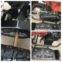 MJM 49cc Petrol Powered 2-Stroke Farm Kids ATV Quad Bike - Red 17 MJM 49cc Petrol Powered 2-Stroke Farm Kids ATV Quad Bike - Red -Kids Car Sales 49cc mini quad bike atv buggy kids red6