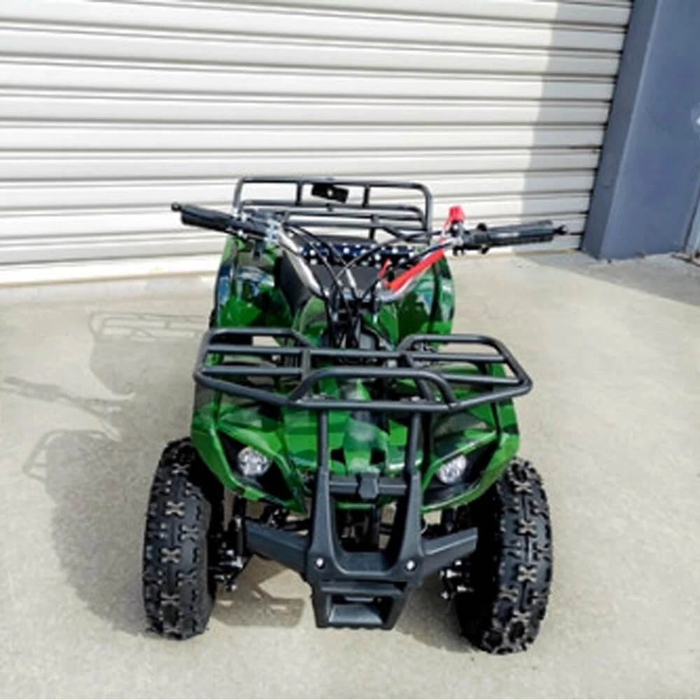 MJM 49cc Petrol Powered 2-Stroke Farm Kids ATV Quad Bike - Green 2 MJM 49cc Petrol Powered 2-Stroke Farm Kids ATV Quad Bike - Green - Image 2