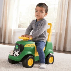 John Deere Sit-N-Scoot Push Activity Tractor -Kids Car Sales 5JohnDeereSitnScootActivityTractor