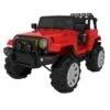 Go Skitz 12v Jeep Wrangler Inspired Ride-On Kids Car In Red