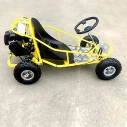 MJM 49cc Automatic 2-Stroke Kids Mini Go Kart - Yellow 7 MJM 49cc Automatic 2-Stroke Kids Mini Go Kart - Yellow -Kids Car Sales 8a 600