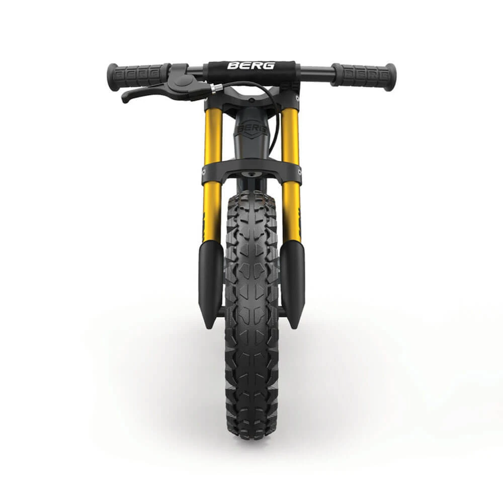 BERG Biky Cross Grey 12" Inch Wheel Kids Balance Bike With Handbrake 4 BERG Biky Cross Grey 12" Inch Wheel Kids Balance Bike With Handbrake - Image 4