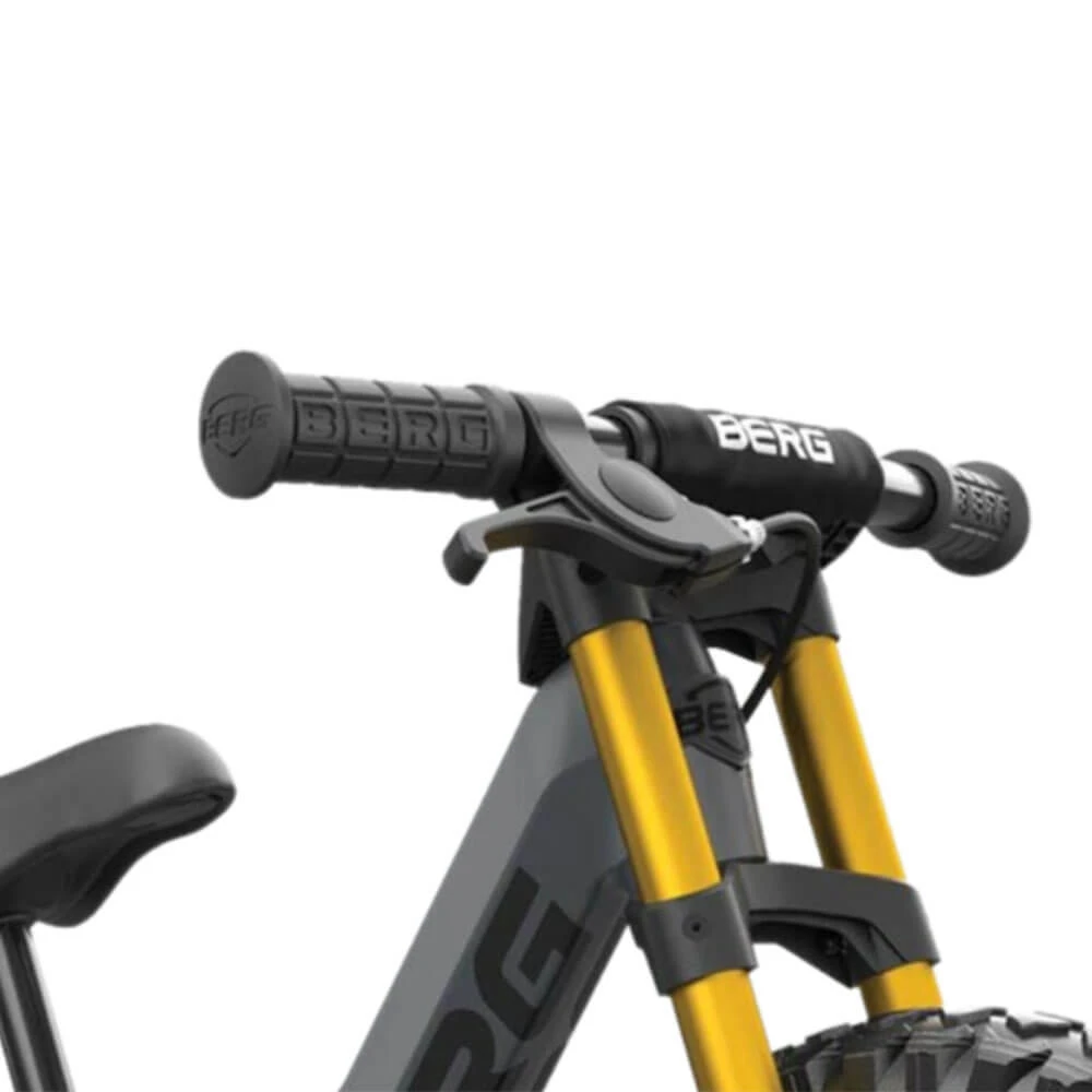 BERG Biky Cross Grey 12" Inch Wheel Kids Balance Bike With Handbrake 5 BERG Biky Cross Grey 12" Inch Wheel Kids Balance Bike With Handbrake - Image 5