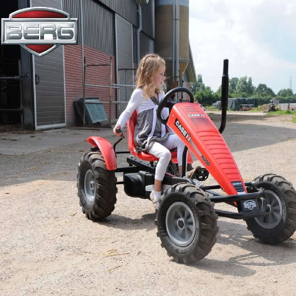 BERG Case IH - E-BFR Kids Ride On Pedal Kart 2 BERG Case IH - E-BFR Kids Ride On Pedal Kart - Image 2