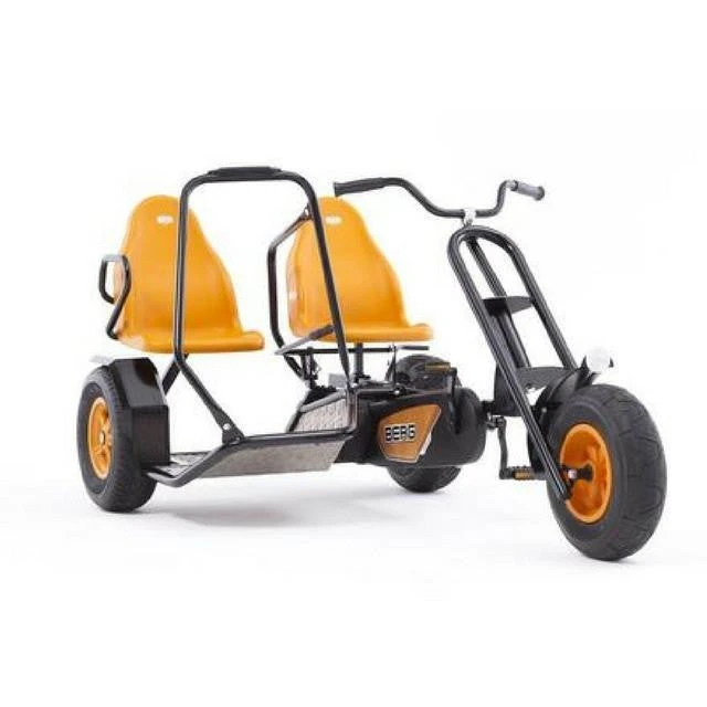 BERG Duo Chopper Two Seat Kids Ride On Pedal Kart 1 BERG Duo Chopper Two Seat Kids Ride On Pedal Kart