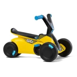 BERG GO² SparX Yellow 2-in-1 Pedal Kart/Push Car For Toddlers