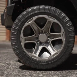 Big 2-Seat Beach-Cruiser 12v Kids Ride-On SUV W/ Remote - Black -Kids Car Sales BJPO 12 BLA 7