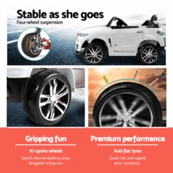 BMW X5 Inspired 12v Kids Ride On Car - White 22 BMW X5 Inspired 12v Kids Ride On Car - White -Kids Car Sales BMW X5 Inspired 12v Kids Ride On Car White 10