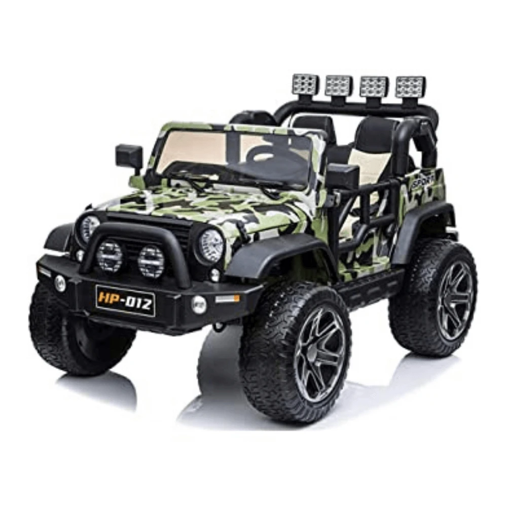 Big 2-Seat Beach-Cruiser 12v Kids Ride-On SUV W/ Remote - Camo 3 Big 2-Seat Beach-Cruiser 12v Kids Ride-On SUV W/ Remote - Camo - Image 3
