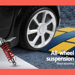 Audi TT RS Roadster Licensed Black 12v Ride-On Kids Car -Kids Car Sales Black Ride On Kids Car 3