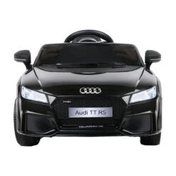 Audi TT RS Roadster Licensed Black 12v Ride-On Kids Car -Kids Car Sales Black Ride On Kids Car 9