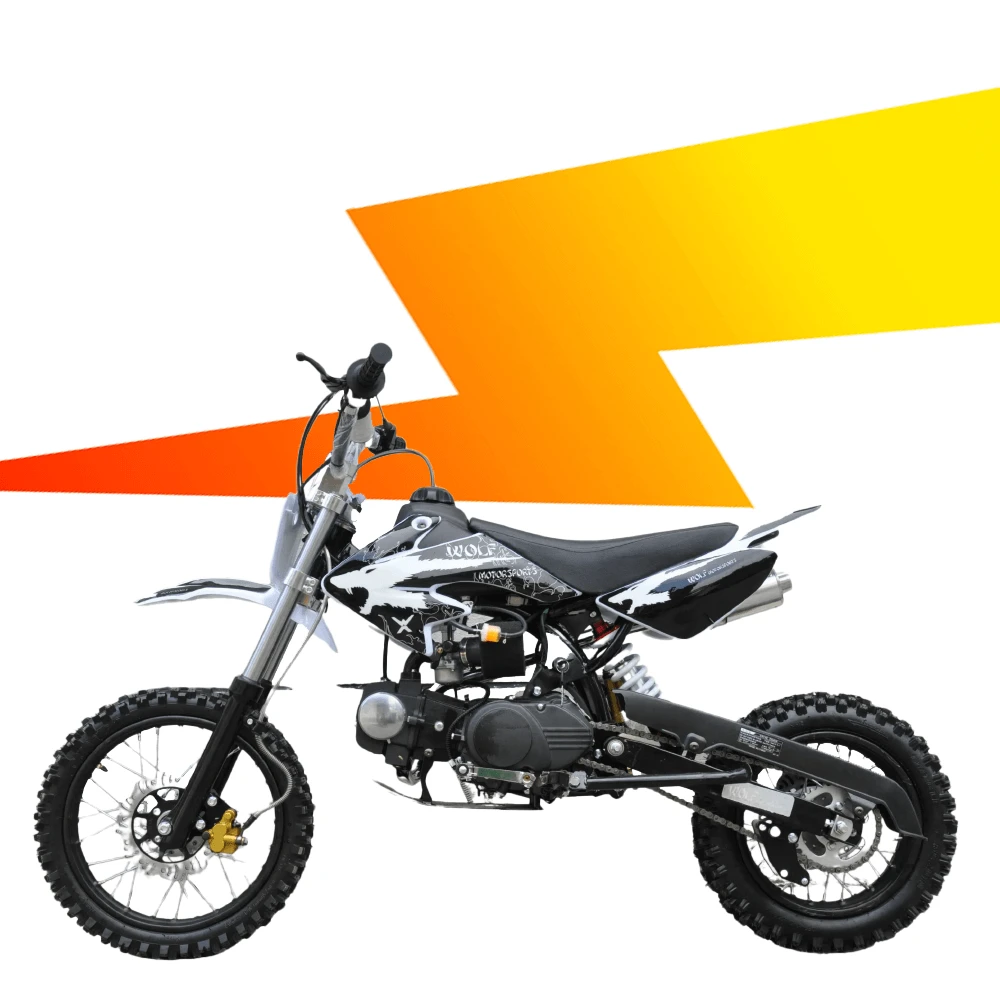 Motoworks 125cc Petrol Powered 4-Stroke Kids Dirt Bike - Black 3 Motoworks 125cc Petrol Powered 4-Stroke Kids Dirt Bike - Black - Image 3