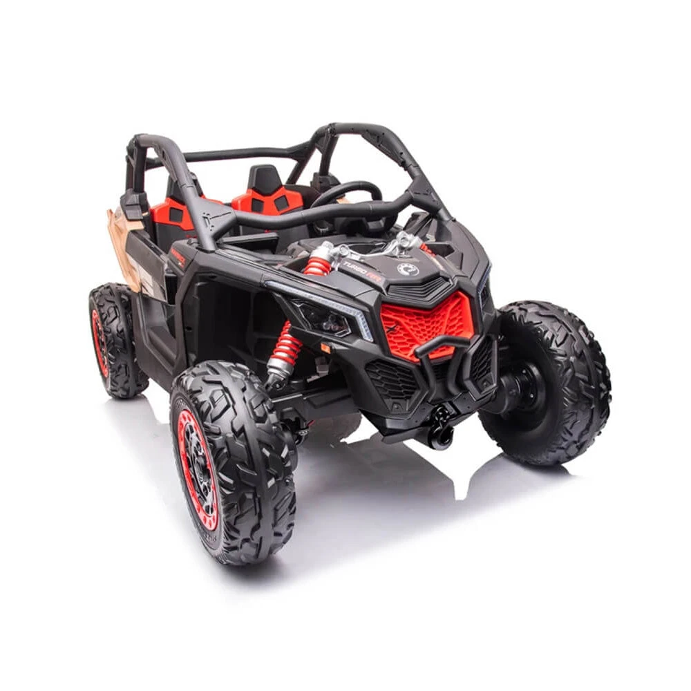 CAN-AM Licensed 2-Seats Electric UTV 24V Kids Ride On - Black 1 CAN-AM Licensed 2-Seats Electric UTV 24V Kids Ride On - Black