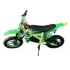 MJM 49cc Petrol Powered 2-Stroke Kids Dirt Bike - Green