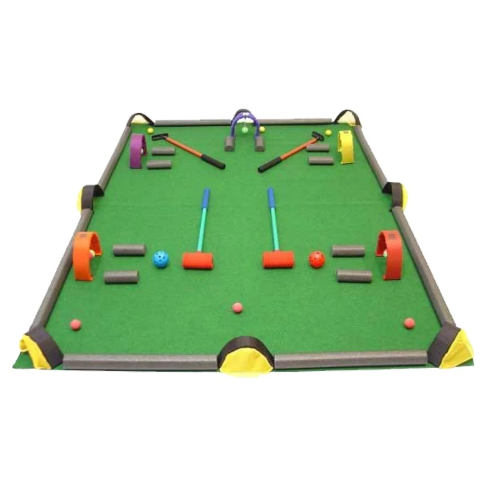 Obstacle Mini Golf Croquet Billiards Game 1 Obstacle Mini Golf Croquet Billiards Game