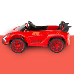 Ferrari Inspired 12V Electric Kids Ride On With Remote - Red -Kids Car Sales Ferrari Inspired 12V Electric Kids Ride On with Remote Red 08