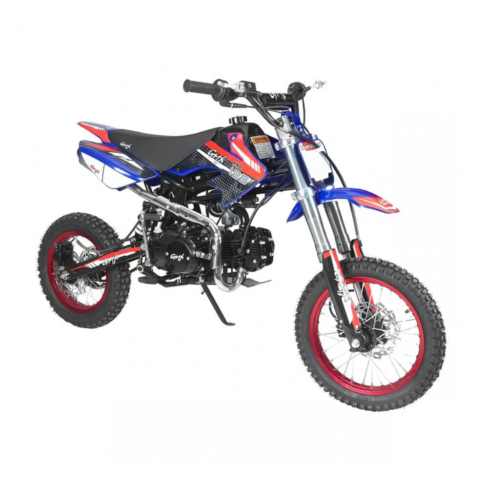 GMX 125cc 4-Stroke Pro Kids Dirt Bike - Blue 1 GMX 125cc 4-Stroke Pro Kids Dirt Bike - Blue