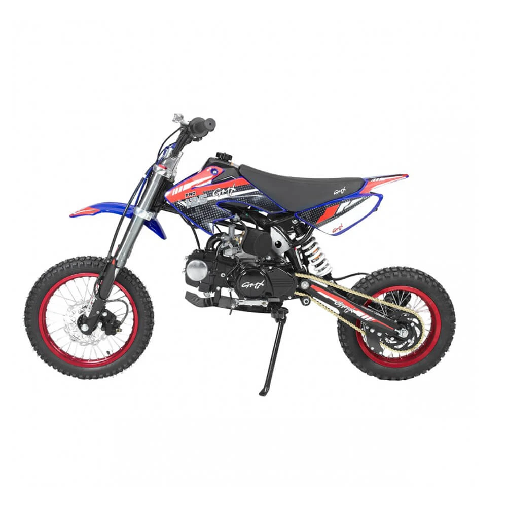 GMX 125cc 4-Stroke Pro Kids Dirt Bike - Blue 2 GMX 125cc 4-Stroke Pro Kids Dirt Bike - Blue - Image 2