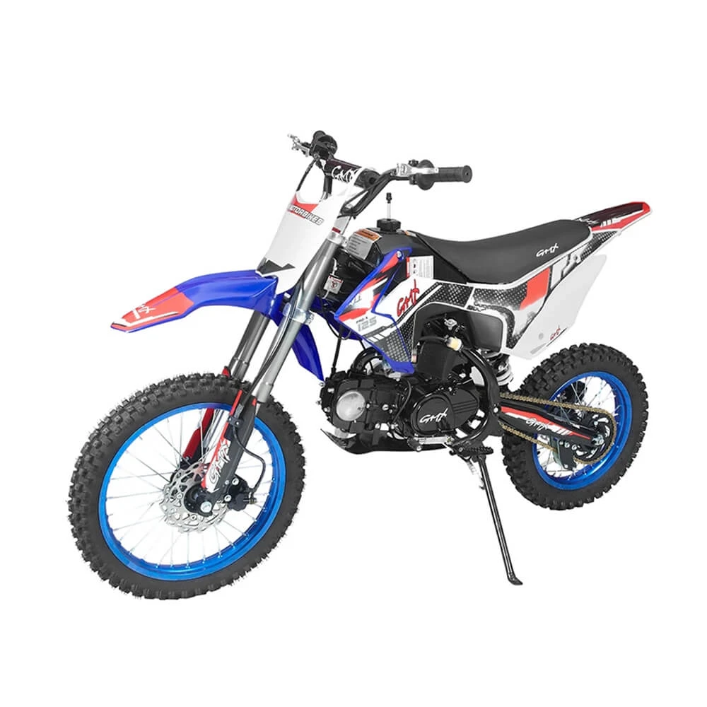 GMX 125cc 4-Stroke Pro X Kids Dirt Bike - Blue 2 GMX 125cc 4-Stroke Pro X Kids Dirt Bike - Blue - Image 2