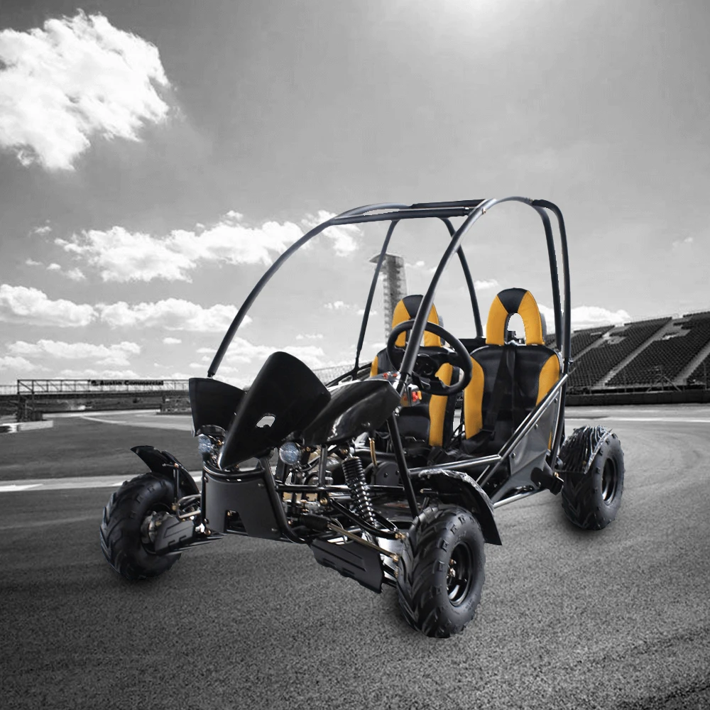 GMX GKT110 110cc 2-Seats 4-Stroke Dune Buggy - Black 2 GMX GKT110 110cc 2-Seats 4-Stroke Dune Buggy - Black - Image 2
