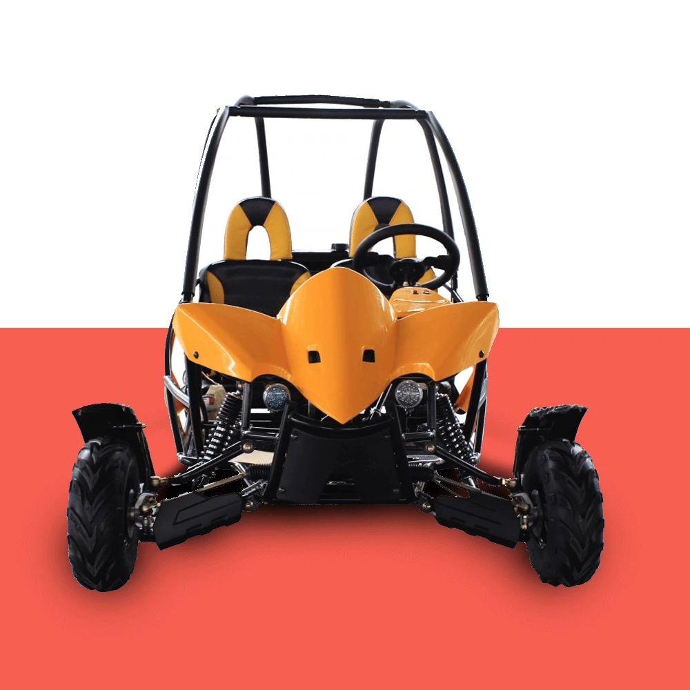 GMX GKT110 110cc 2-Seats 4-Stroke Dune Buggy - Yellow 3 GMX GKT110 110cc 2-Seats 4-Stroke Dune Buggy - Yellow - Image 3