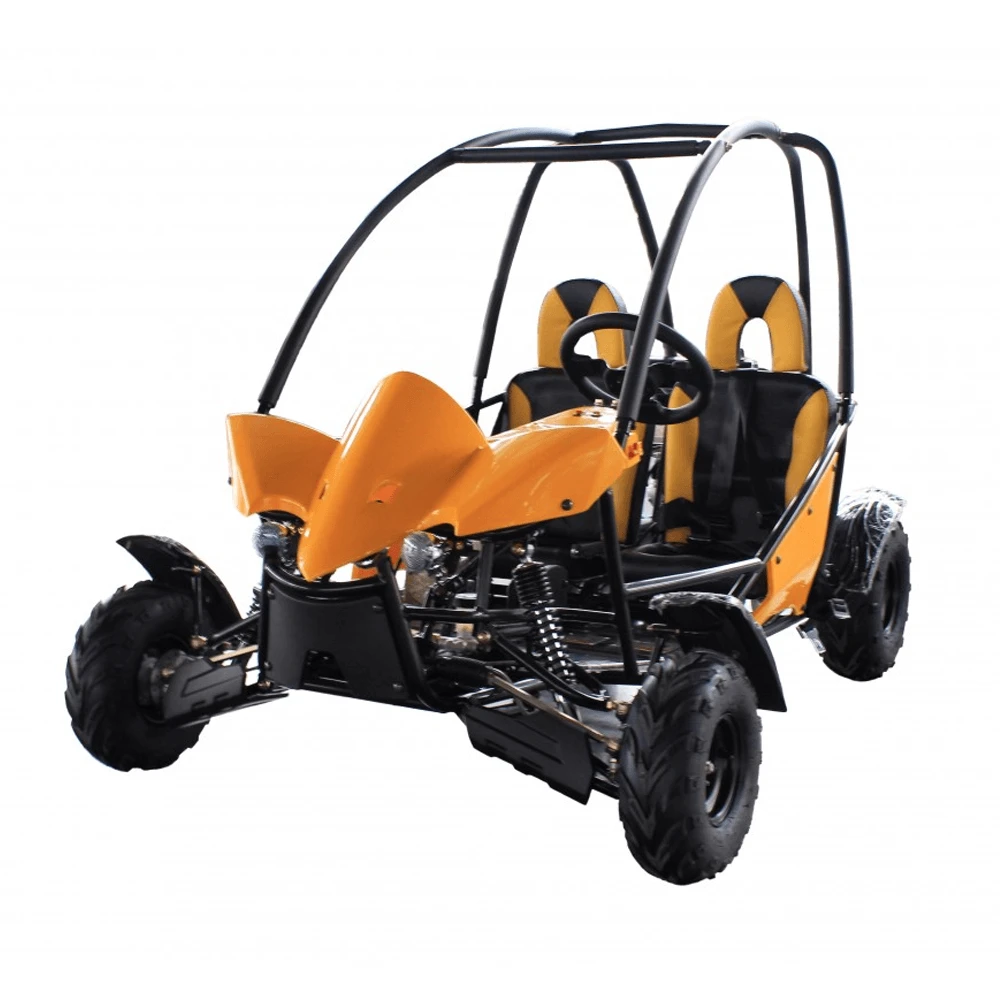 GMX GKT110 110cc 2-Seats 4-Stroke Dune Buggy - Yellow 1 GMX GKT110 110cc 2-Seats 4-Stroke Dune Buggy - Yellow