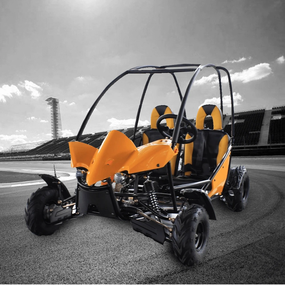 GMX GKT110 110cc 2-Seats 4-Stroke Dune Buggy - Yellow 2 GMX GKT110 110cc 2-Seats 4-Stroke Dune Buggy - Yellow - Image 2