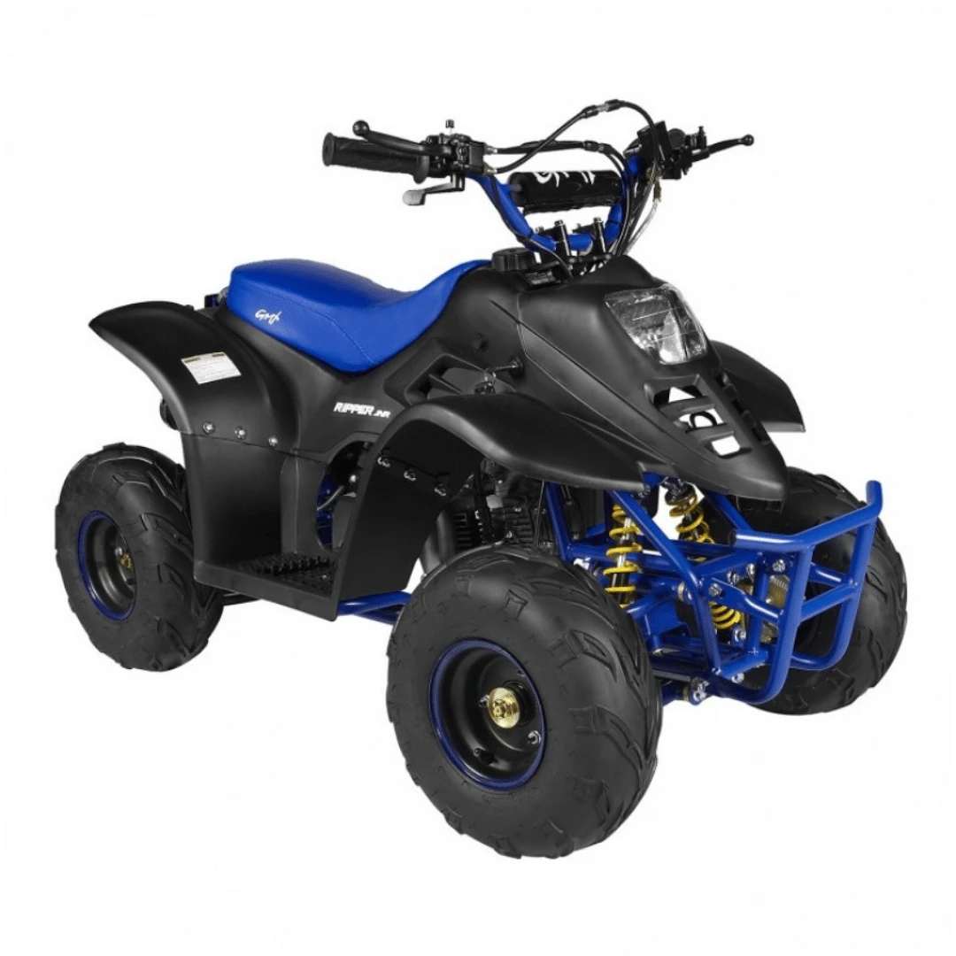 GMX 70cc Ripper-X Junior Petrol Powered Kids Quad Bike - Black / Blue 5 GMX 70cc Ripper-X Junior Petrol Powered Kids Quad Bike - Black / Blue - Image 5