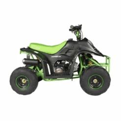 GMX 70cc Ripper-X Junior Petrol Powered Kids Quad Bike - Black / Green